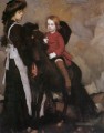 Reiterporträt eines Jungen George Washington Lambert Porträt